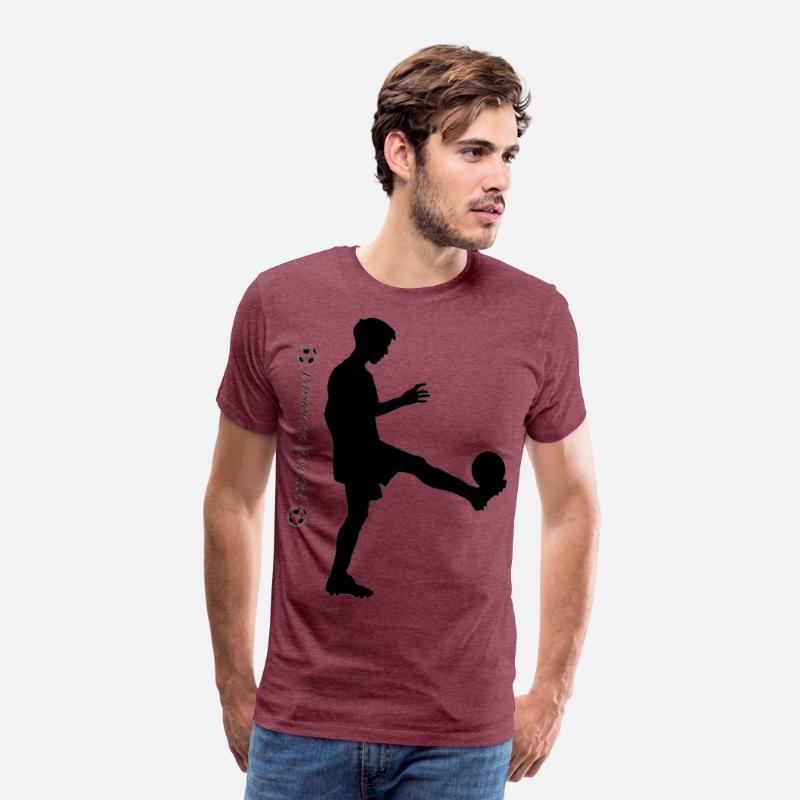 Dynamic Soccer Silhouette