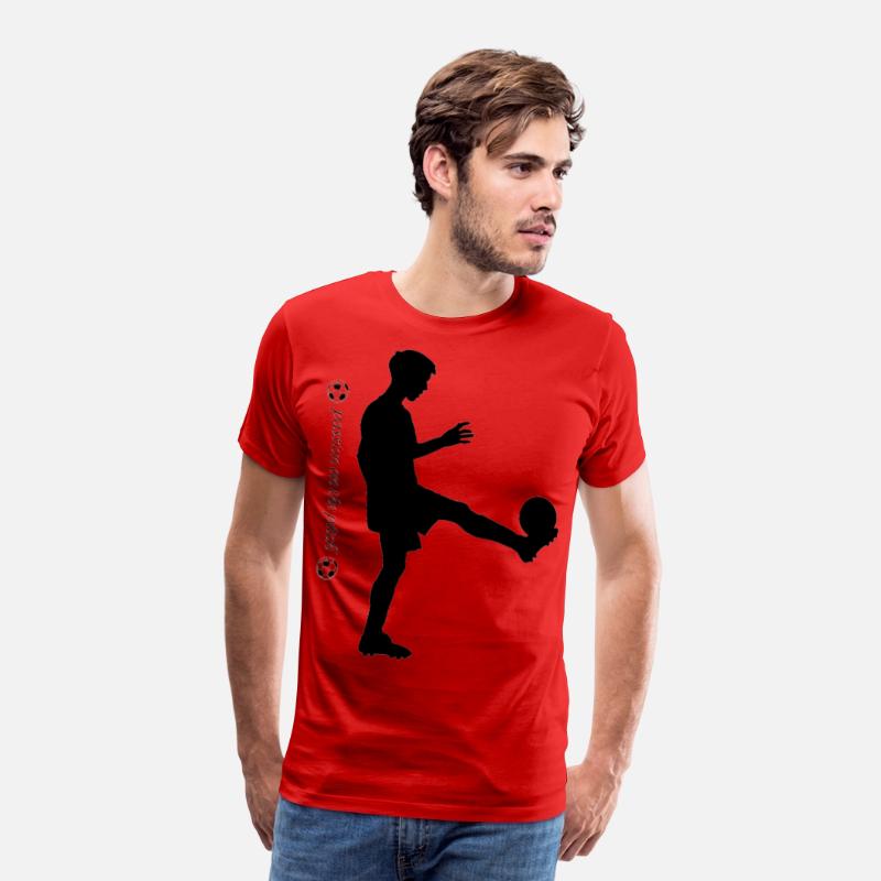 Dynamic Soccer Silhouette