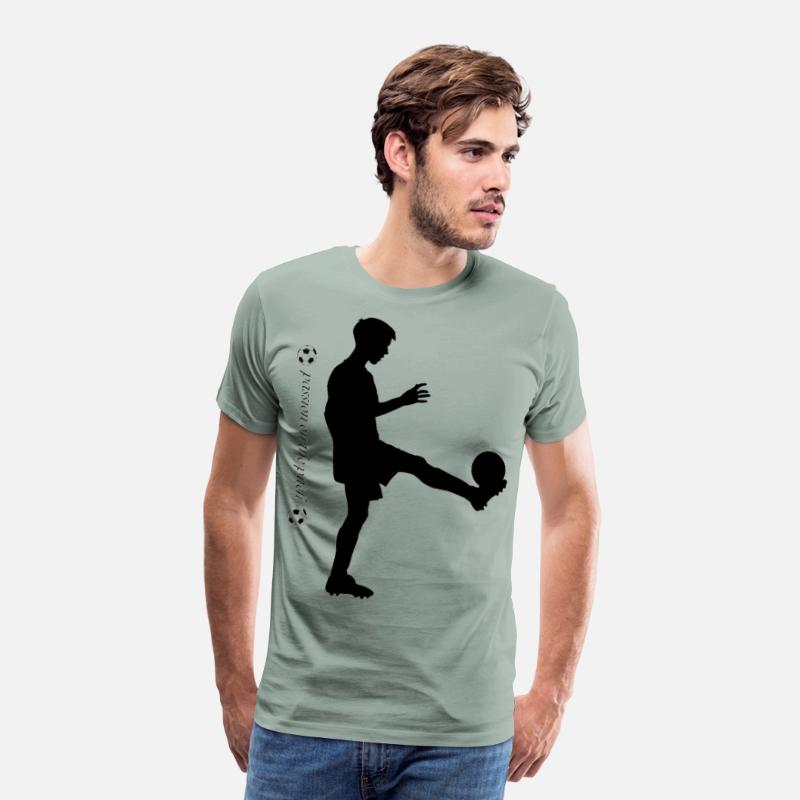 Dynamic Soccer Silhouette