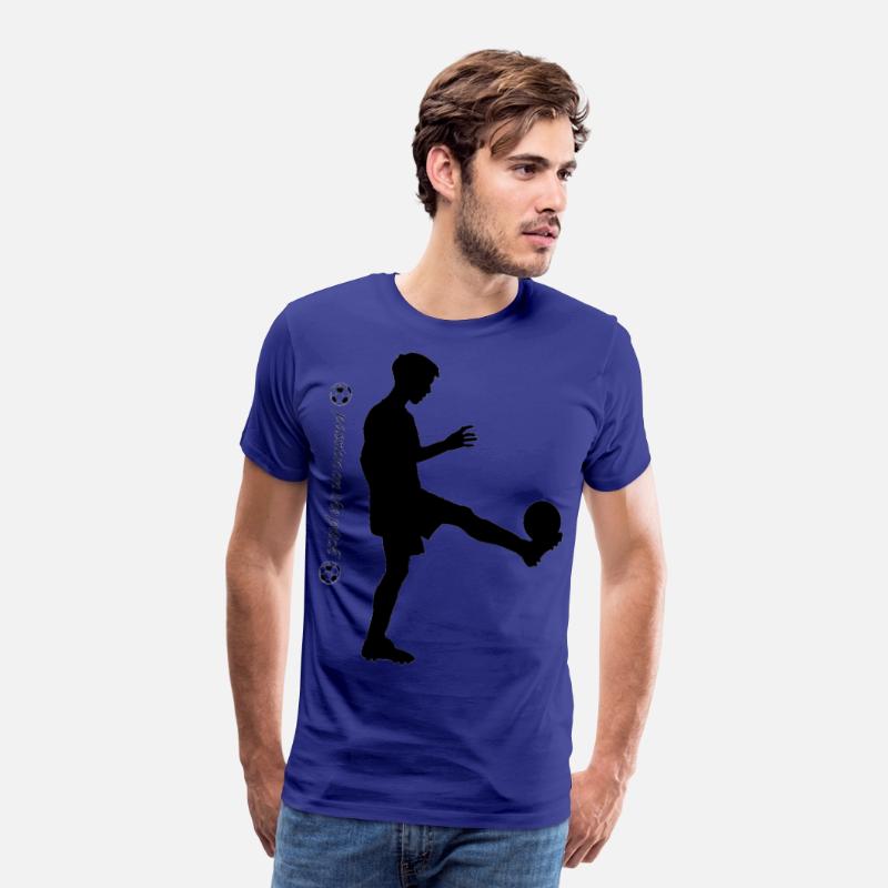 Dynamic Soccer Silhouette