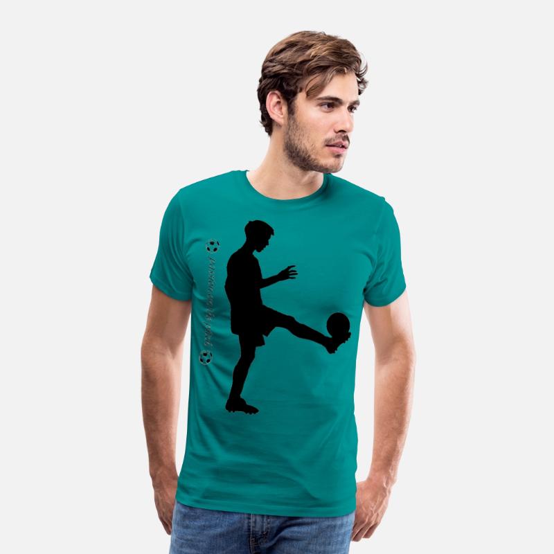 Dynamic Soccer Silhouette