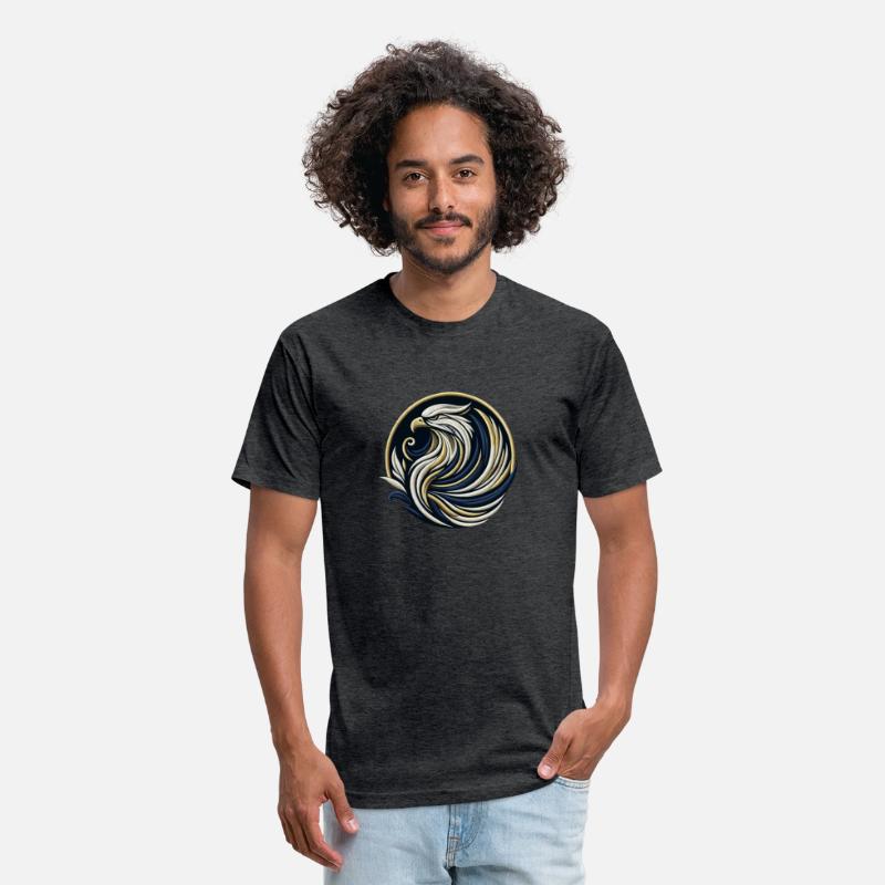 Eagle Swirl Embroidered Tee