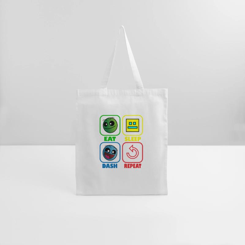 Eat Sleep Dash Repeat Video Game Geometry Video