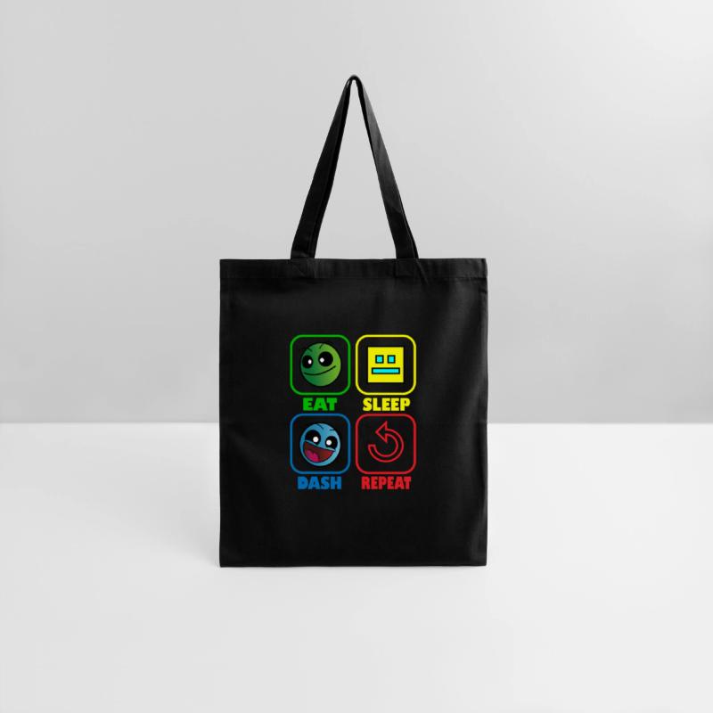 Eat Sleep Dash Repeat Video Game Geometry Video