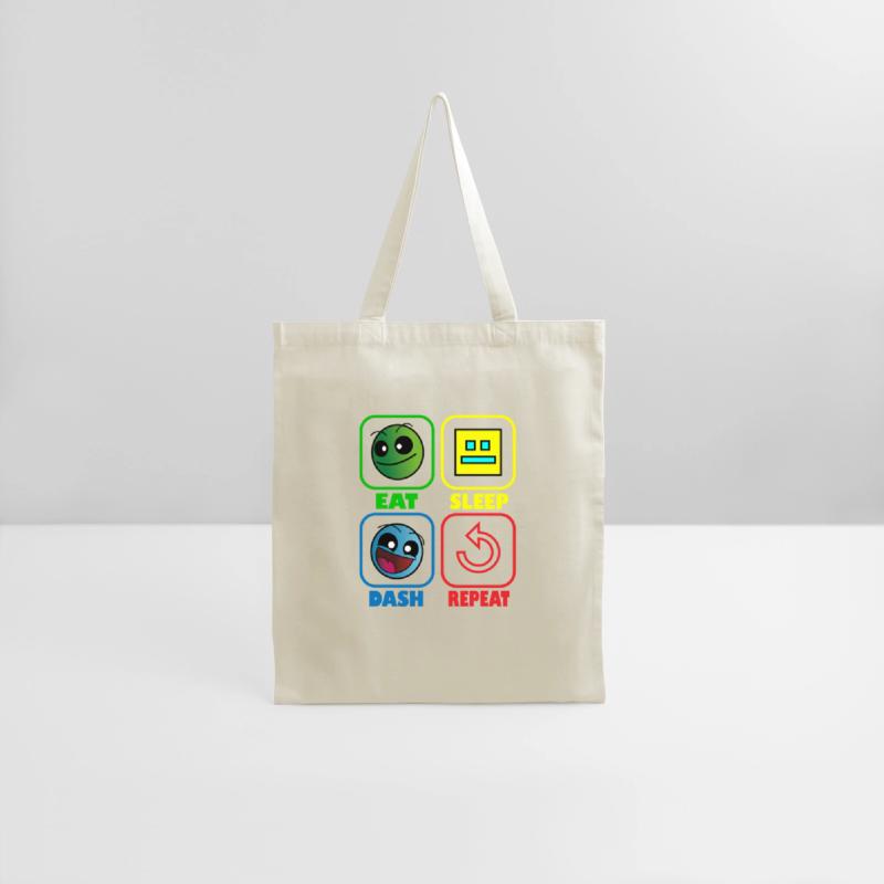 Eat Sleep Dash Repeat Video Game Geometry Video