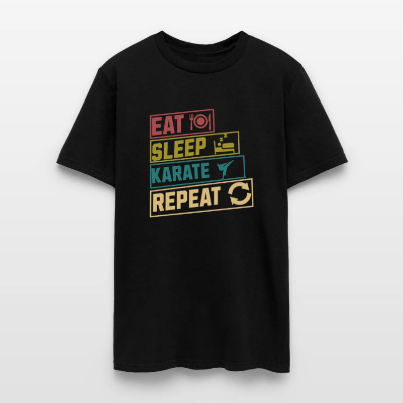 Eat sleep karate repeat hobby