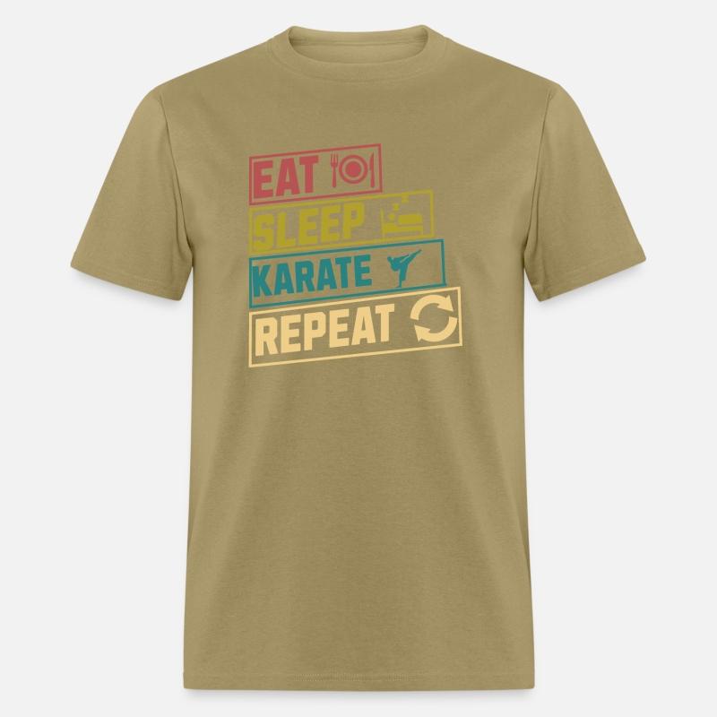 Eat sleep karate repeat hobby