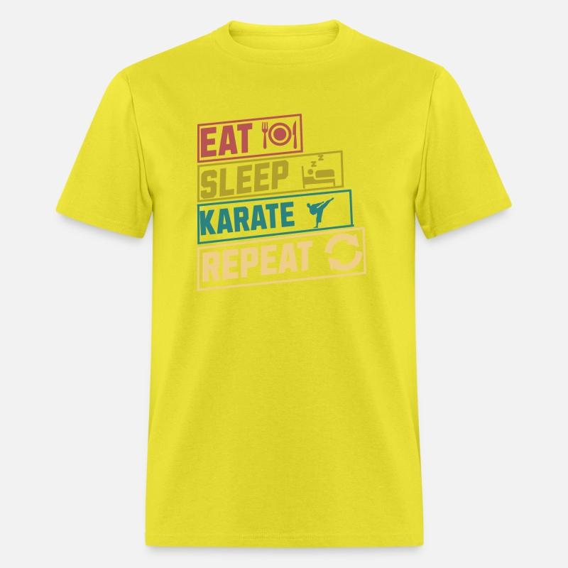 Eat sleep karate repeat hobby