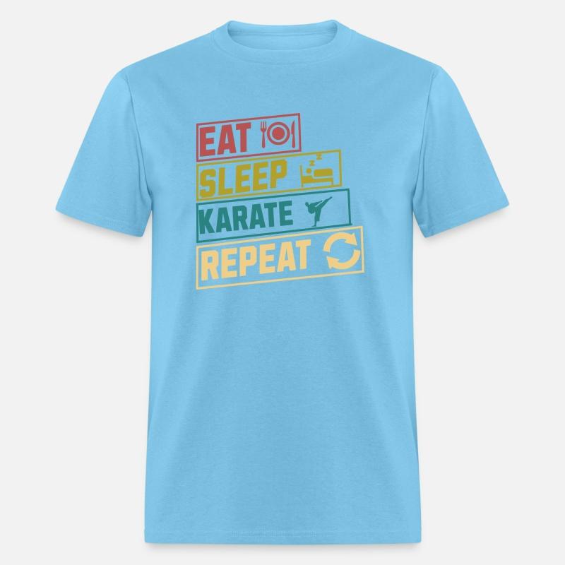 Eat sleep karate repeat hobby
