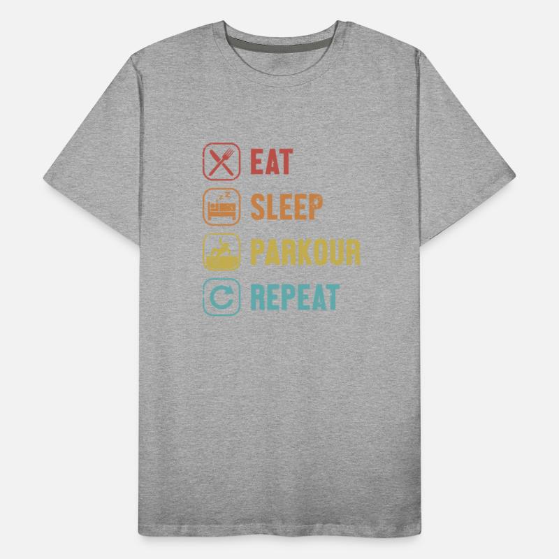 Eat Sleep Parkour Repeat Wall Run Traceur