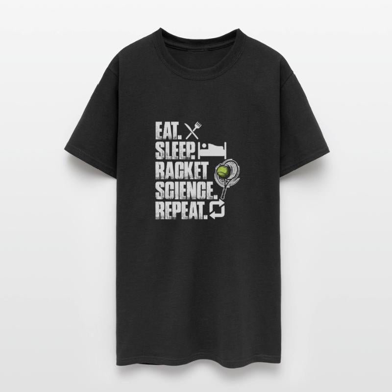 Eat Sleep Tennis Repeat Funny Racket Sport For A