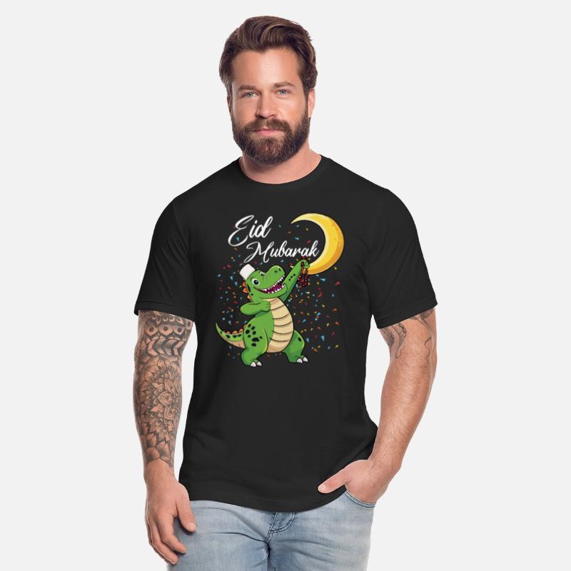 Eid Mubarak Dinosaur Happy Ramadan Islamic Muslim