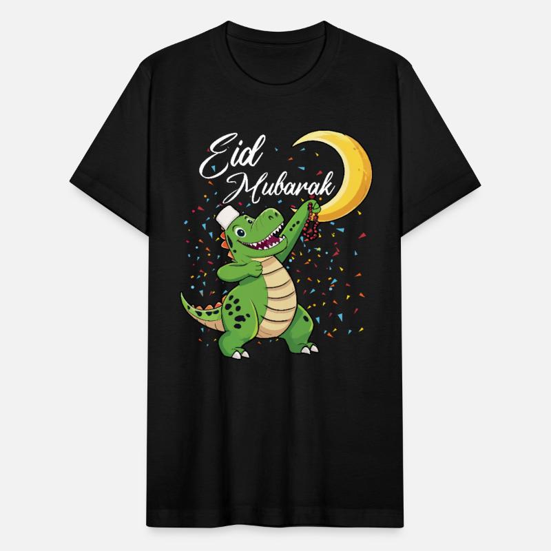 Eid Mubarak Dinosaur Happy Ramadan Islamic Muslim