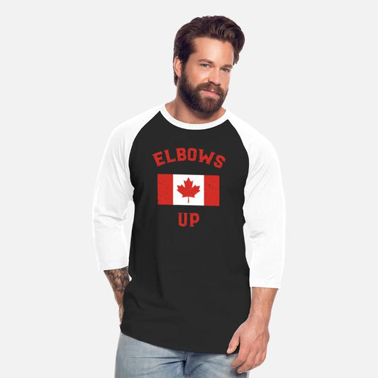 Elbows Up Canada Vintage Anti Trump Tarriff Slogan