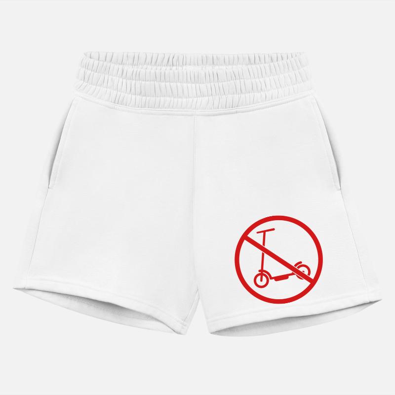 electric scooter zone prohibited sign no kick scoo