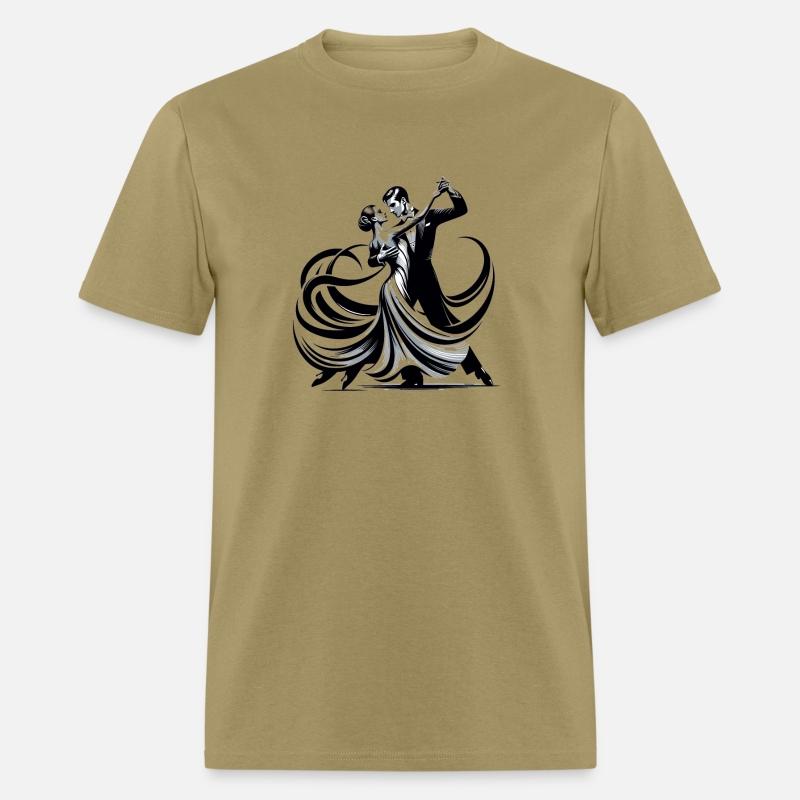 Elegant dancing couple