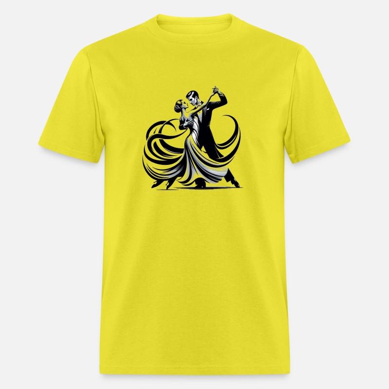 Elegant dancing couple