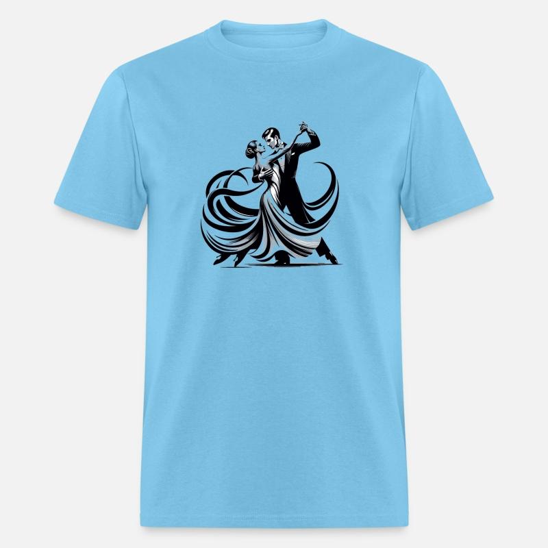 Elegant dancing couple