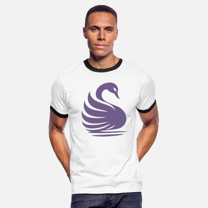 Elegant Swan Silhouette: Grace on the Water