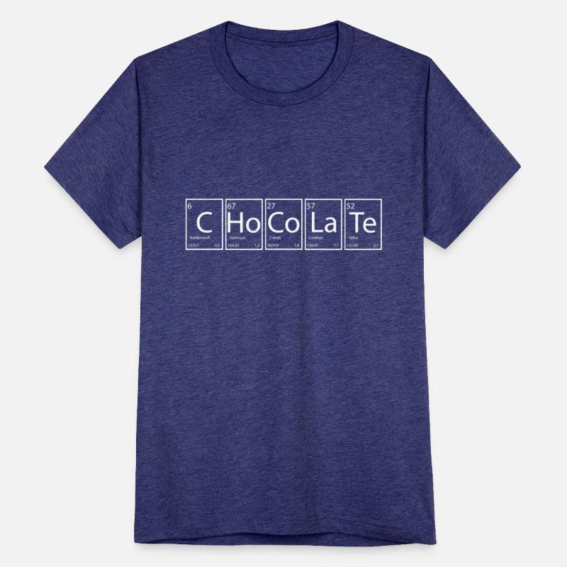Elements of chocolate slogan chemical
