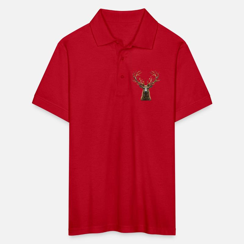 Enchanted Forest Deer Illustration