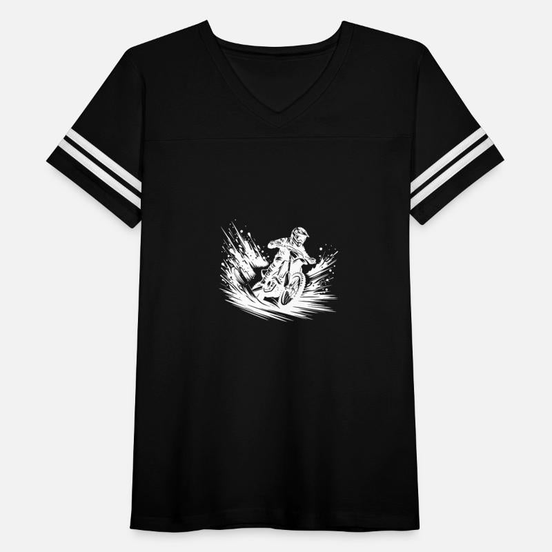 Enduro Machine With Clouds Of Dust On The Track