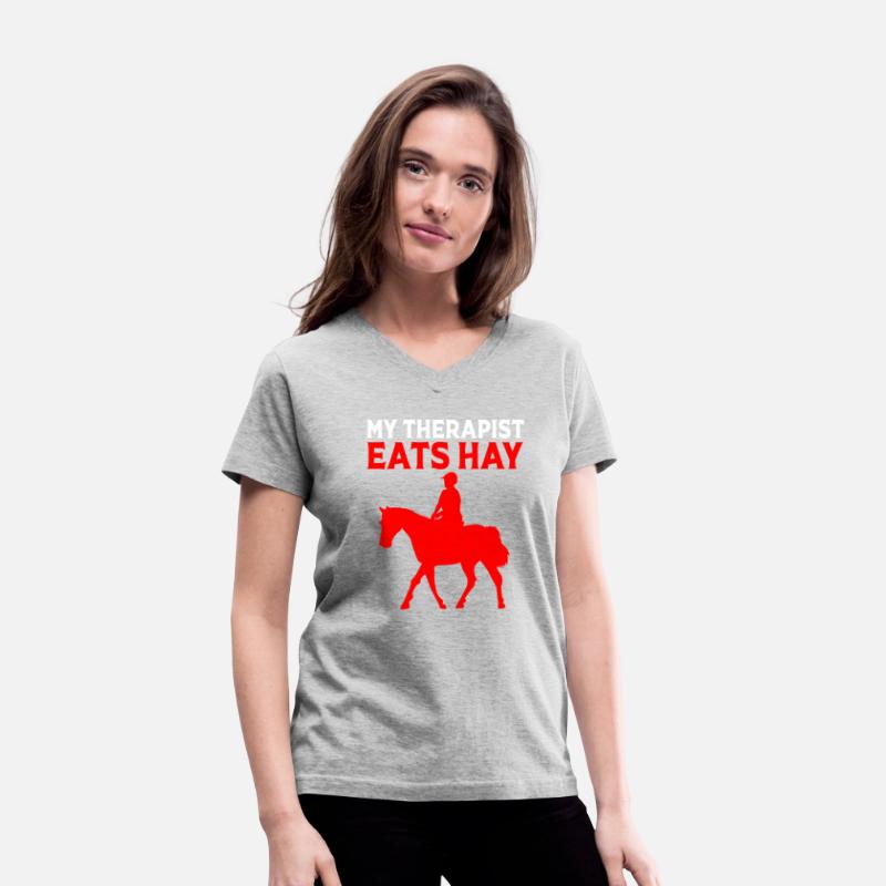Equestrian For Horse Lovers My Therapist Eats Hay