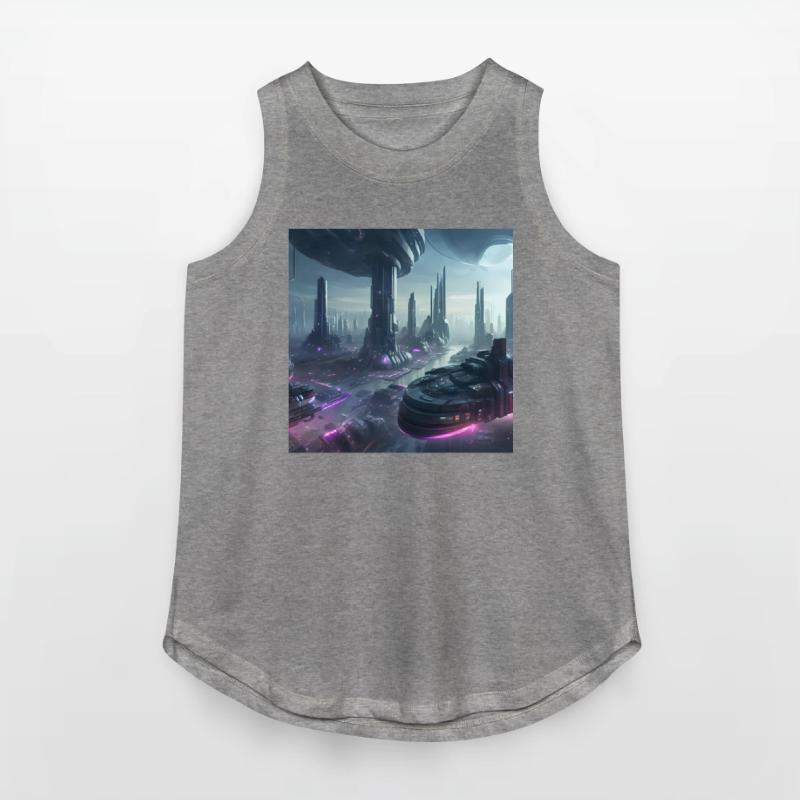 Ethereal Alien Planet Landscape