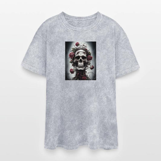 Ethereal Skull with Rose Crown