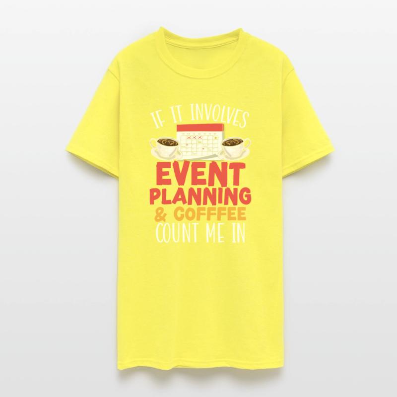 Event Planning And Coffee Drinker Event Planner