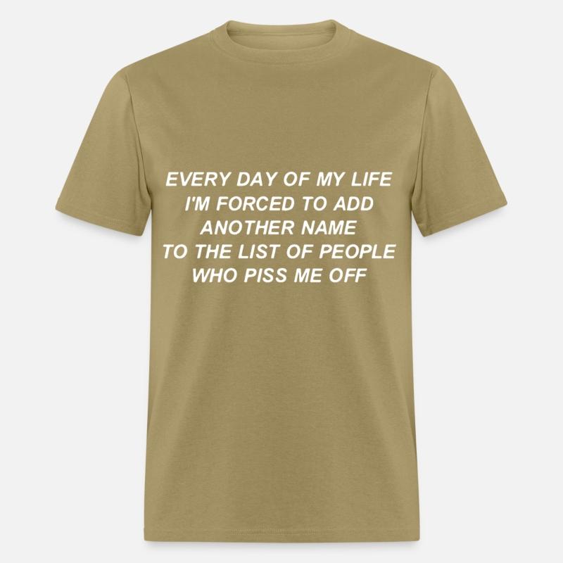 every day of my life I am forced to add another na