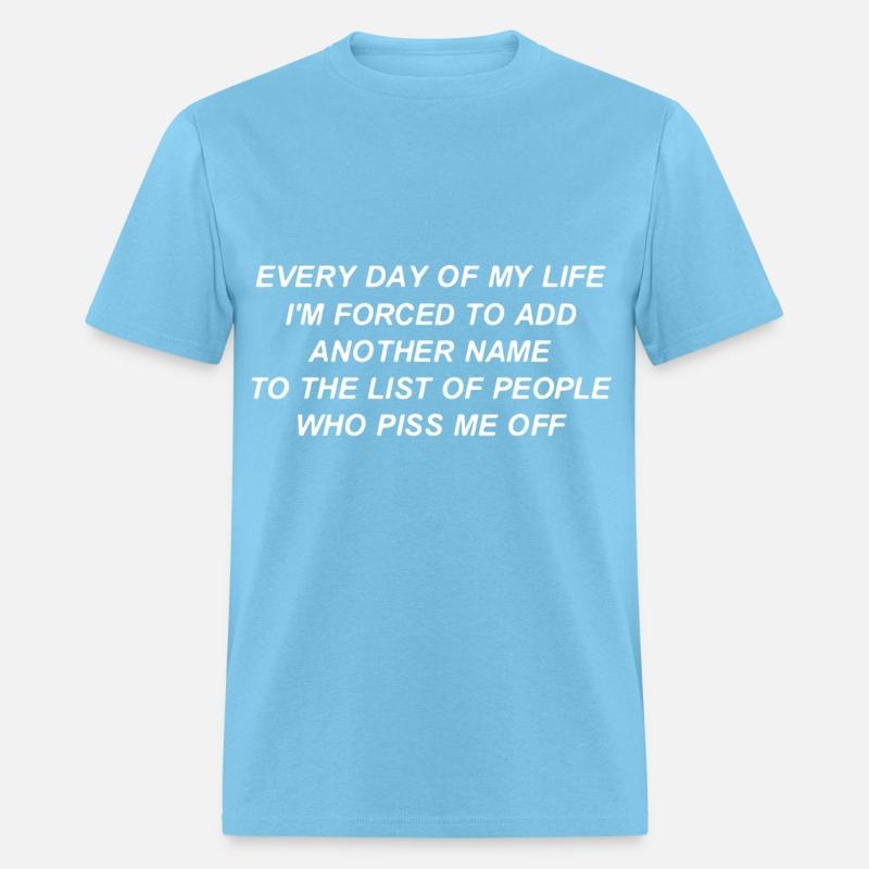 every day of my life I am forced to add another na