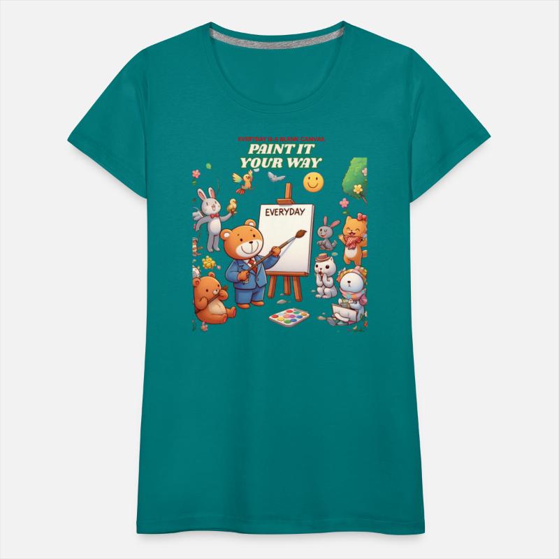 EVERYDAY IS A BLANK CANVAS PAINT IT YOUR WAY