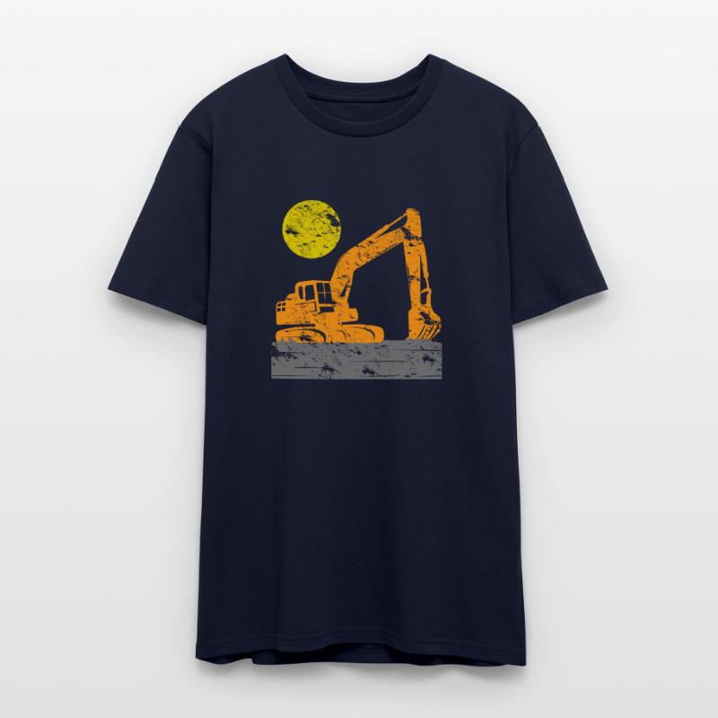Excavator Worker Buidling dredge Machine