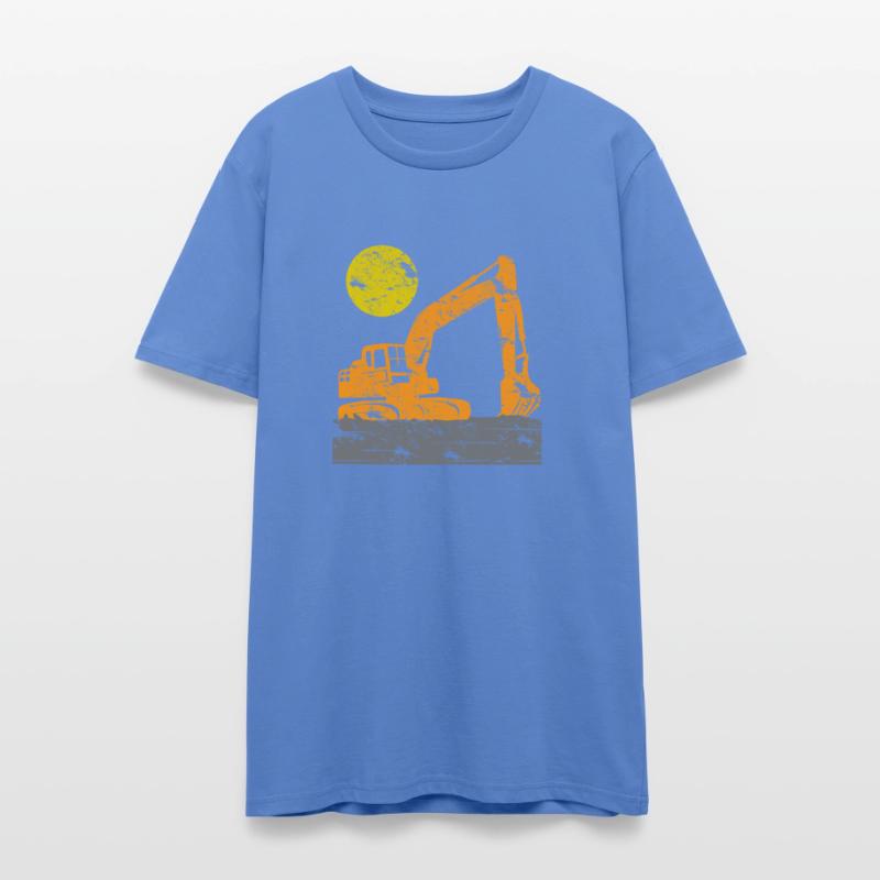 Excavator Worker Buidling dredge Machine