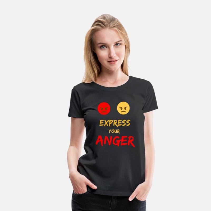Express angry feelings cool t-shirt