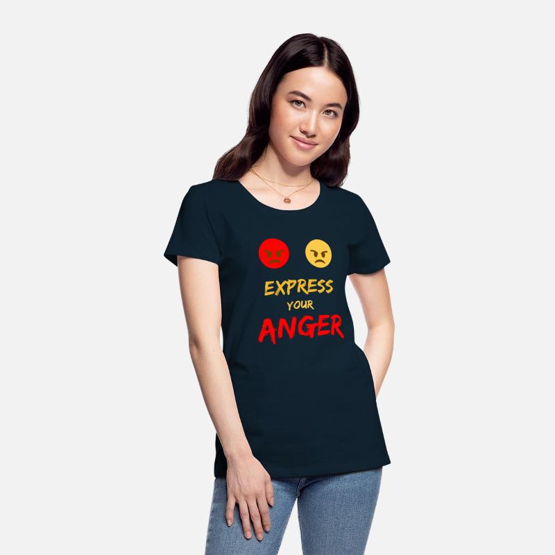 Express angry feelings cool t-shirt
