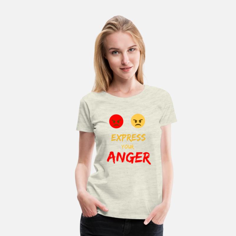 Express angry feelings cool t-shirt