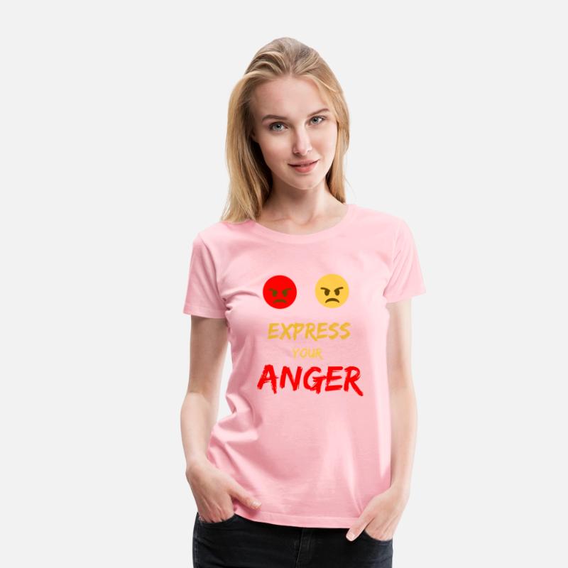 Express angry feelings cool t-shirt