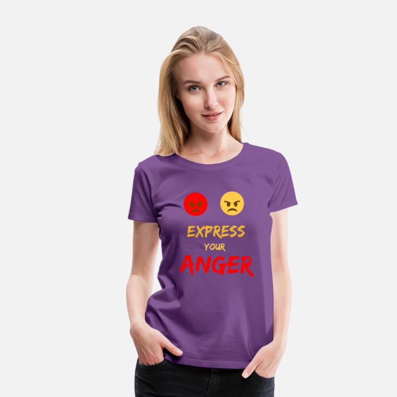 Express angry feelings cool t-shirt