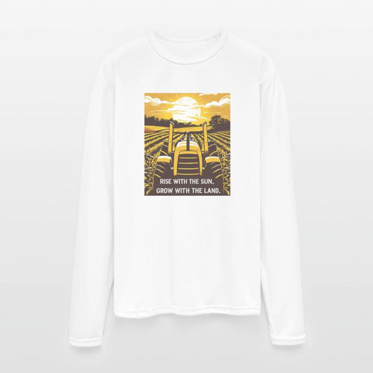 Farmer T-Shirt Rise with the Sun, Grow Fields