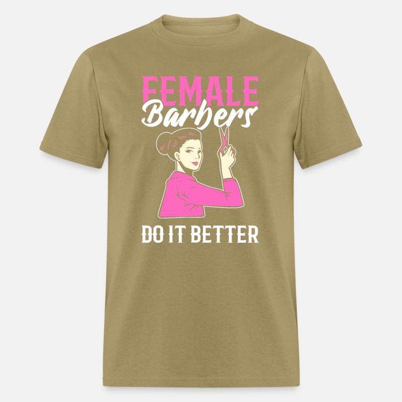 Female Barbers Do It Better Female Hairdresser