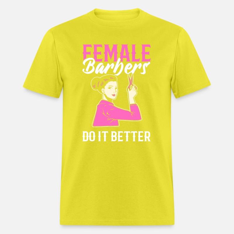 Female Barbers Do It Better Female Hairdresser