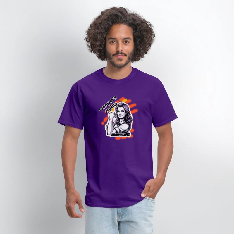Feminist design power woman strong t-shirt design