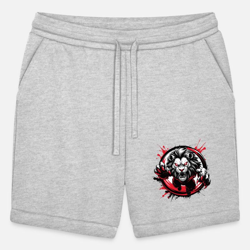 Fierce Lion Basketball Mascot Logo