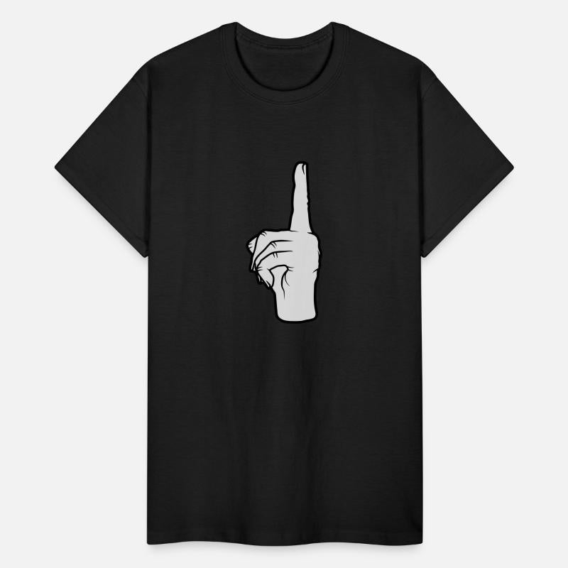 finger pointing up hand