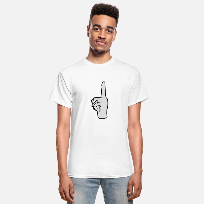 finger pointing up hand