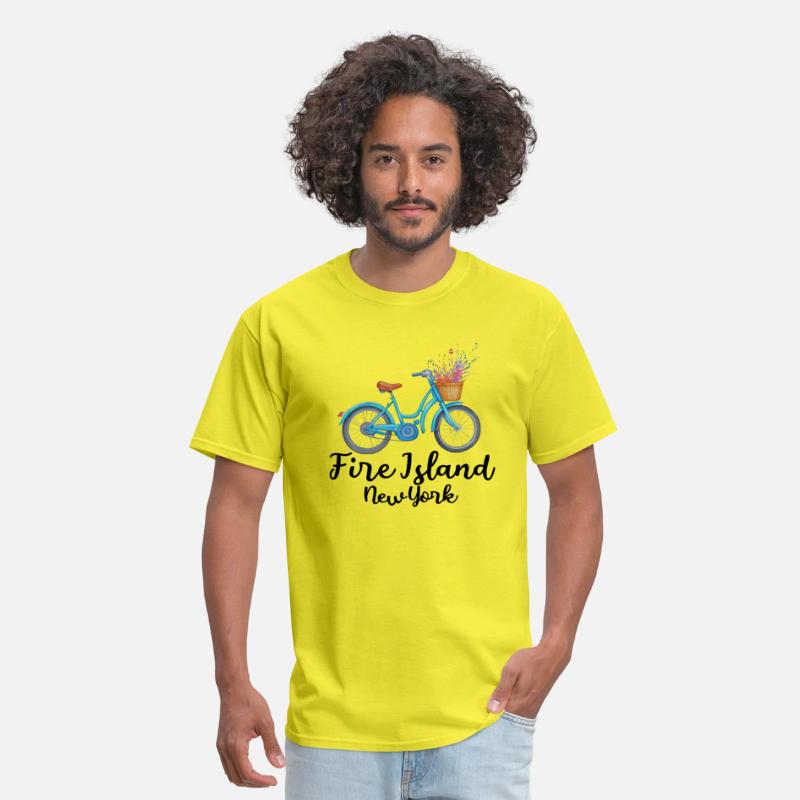 Fire Island bicycle barrier beach summer vacation