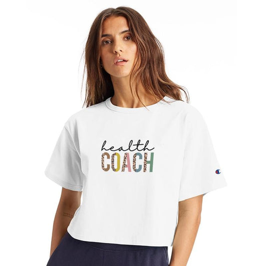 Fitness Heath Coaching Dietitian Leopard Print Hea