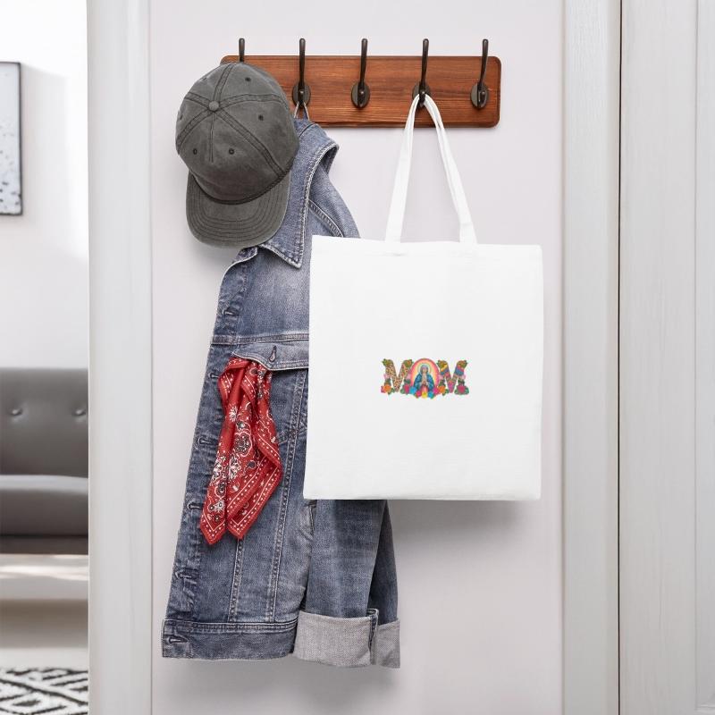 Floral Mom Mother Mary Leopard Rainbow